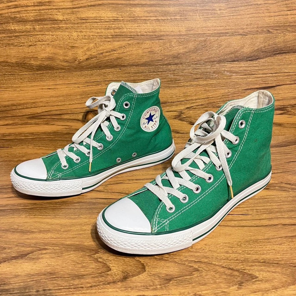 Converse all star hi top faded mossy green M9 W11 1J791 sneaker old school